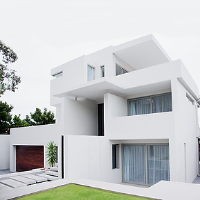 a house of Bauhaus style in Berlin